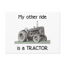 Tractor postcards
