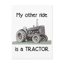 Tractor postcards