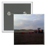 Tractor resting after tilling button