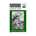 Tractor Seat Christmas Stamp: Season's Greetings by jplamer Tractor Seat Christmas Stamp: Season's Greetings