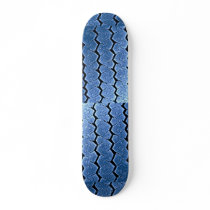 Tractor tire with frost skate board