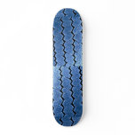 Tractor tire with frost skate board