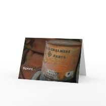 Tractor Valentine Card: Alis-Chalmers Part