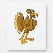 Tracy Turkey mousepads by BisforBirds Tracy Turkey mousepads