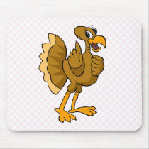 Tracy Turkey mousepads by BisforBirds Tracy Turkey mousepads
