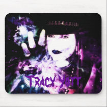 Tracy Yott Purple Nebula Mousepad