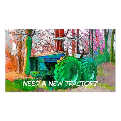 TRADES AGRICULTURE BUSINESS CARD