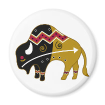 Traditional Buffalo magnets