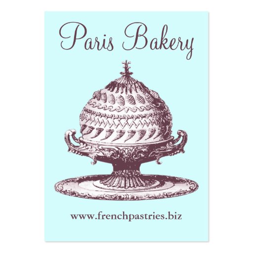 Traditional Cafe / Coffee Shop / Bakery Vintage Business Card