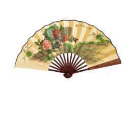 Traditional Chinese fan shirt