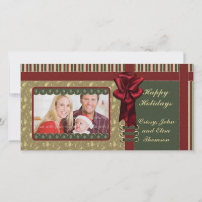 Traditional Christmas Design photo cards