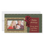 Traditional Christmas Design Photo Card
