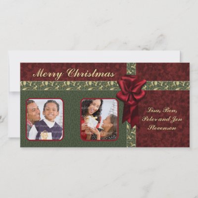 Traditional Christmas Design photo cards