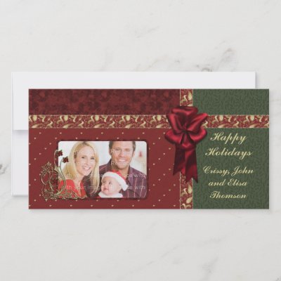 Traditional Christmas Design photo cards