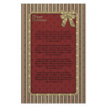 Traditional Christmas Design Stationery Paper
