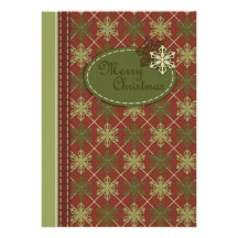 Traditional Christmas Invitation