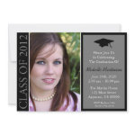 Traditional Class Of 2012 Graduation (Black) Announcement