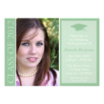 Traditional Class Of 2012 Graduation (Sage Green) Custom Announcements