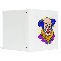 Traditional Clown Face Binder