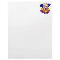Traditional Clown Face Customized Letterhead