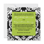 Traditional Damask Invitation