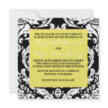 Traditional Damask Invitation