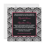 Traditional Damask Invitation
