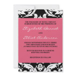 Traditional Damask Invitation