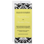 Traditional Damask Invitation