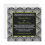 Traditional Damask Invitation