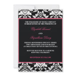 Traditional Damask Invitation