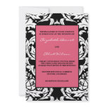 Traditional Damask Invitation
