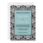 Traditional Damask Invitation