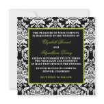 Traditional Damask Invitation