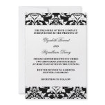 Traditional Damask Invitation