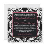 Traditional Damask Invitation