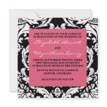 Traditional Damask Invitation