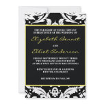 Traditional Damask Invitation