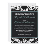 Traditional Damask Invitation