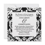 Traditional Damask Invitation