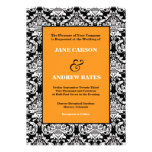 Traditional Damask Invitation