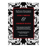 Traditional Damask Invitation