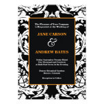 Traditional Damask Invitation