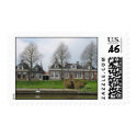 Traditional Dutch Row Houses Postage Stamps