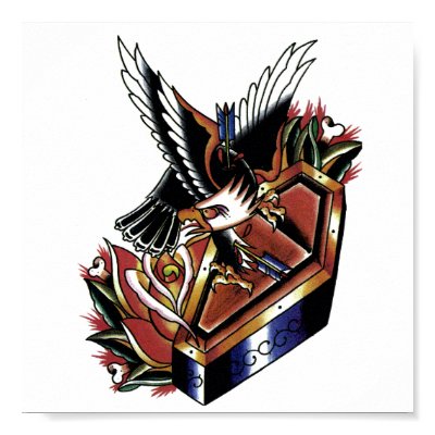 traditional eagle tattoo poster by tattoostyle. egale coffin rose tattoo