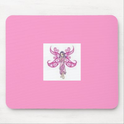 Traditional Fairy Tattoo mouse pad by deb607nally