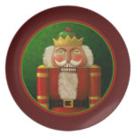 Traditional Holiday Nutcracker Plate plates