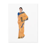 Traditional Indian Wedding Save The Date Card Post Cards