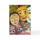 Traditional Korean Masks: Blank Card card