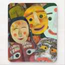 Traditional Korean Masks Mousepad mousepad